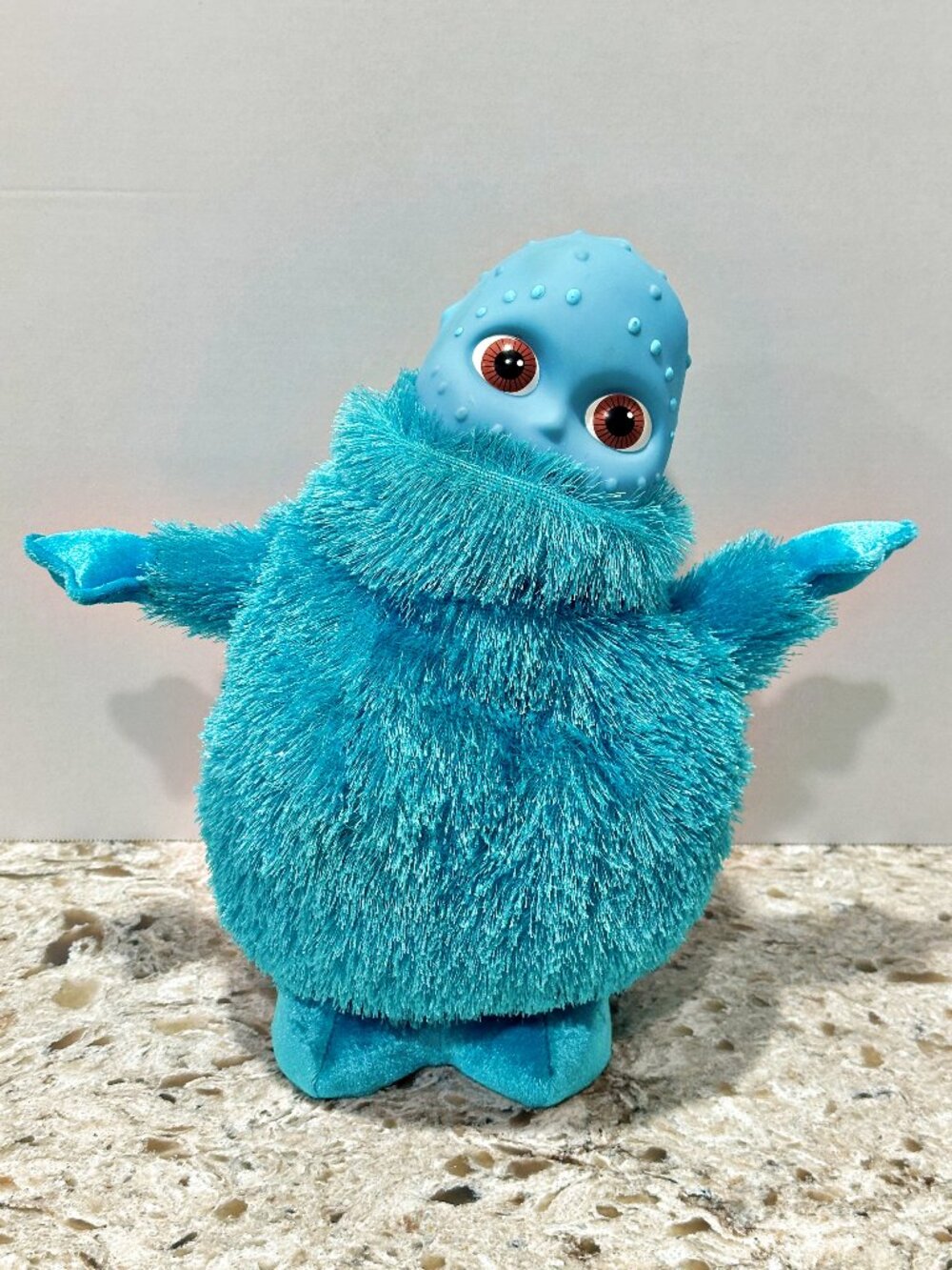 2004 Boohbah Jumbah Dance Along Plush Hasbro 13" Blue Electronic VTG Y2K WORKS!